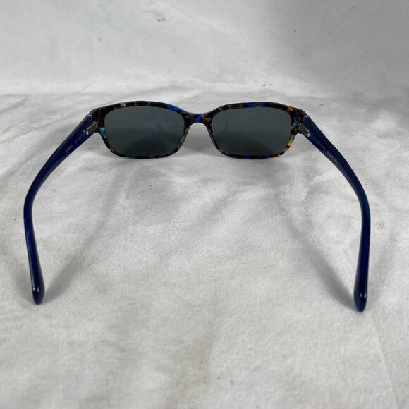 Elizabeth Arden Blue Tortoise EA6060-1  53-16/135 Square Eyeglasses Frames ONLY - Picture 4 of 9